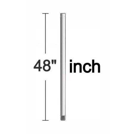 Monte Carlo Black Fan Down Rod DR48BK